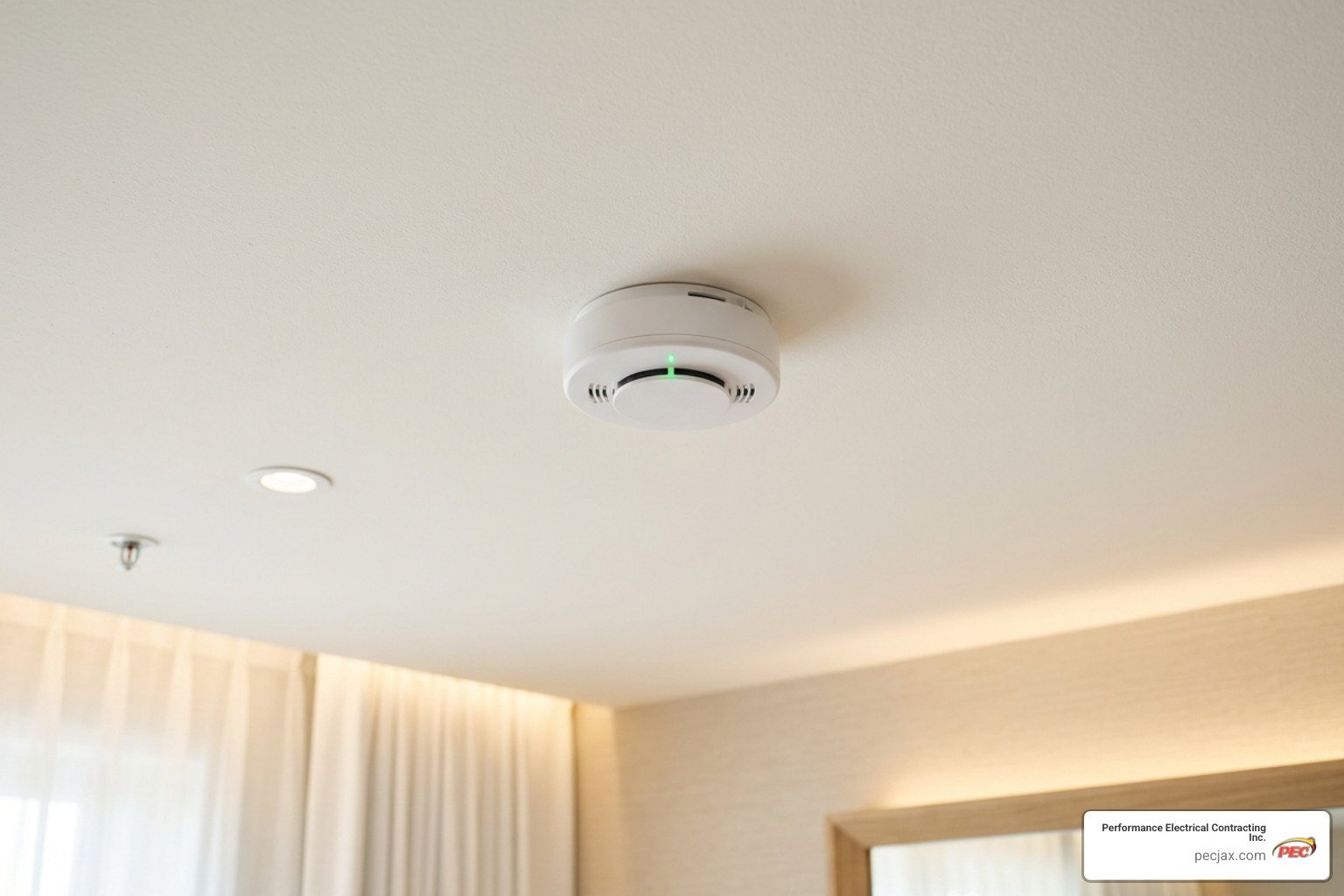 smart smoke detector in hotel guest room ceiling smart smoke detector in hotel guest room ceiling