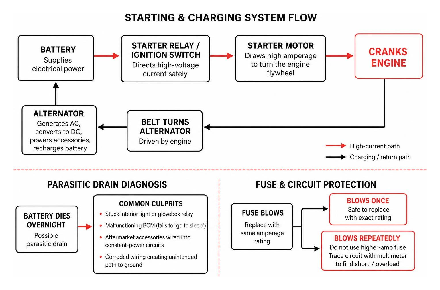 auto electrical diagnostic flow chart auto electrical diagnostic flow chart